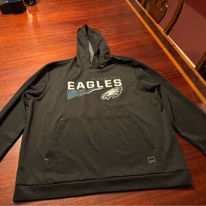 Eagles Black Hoodie Athletic